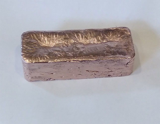 900 gram Copper Bullion Bar (image for) 900 gram Copper Bullion Bar