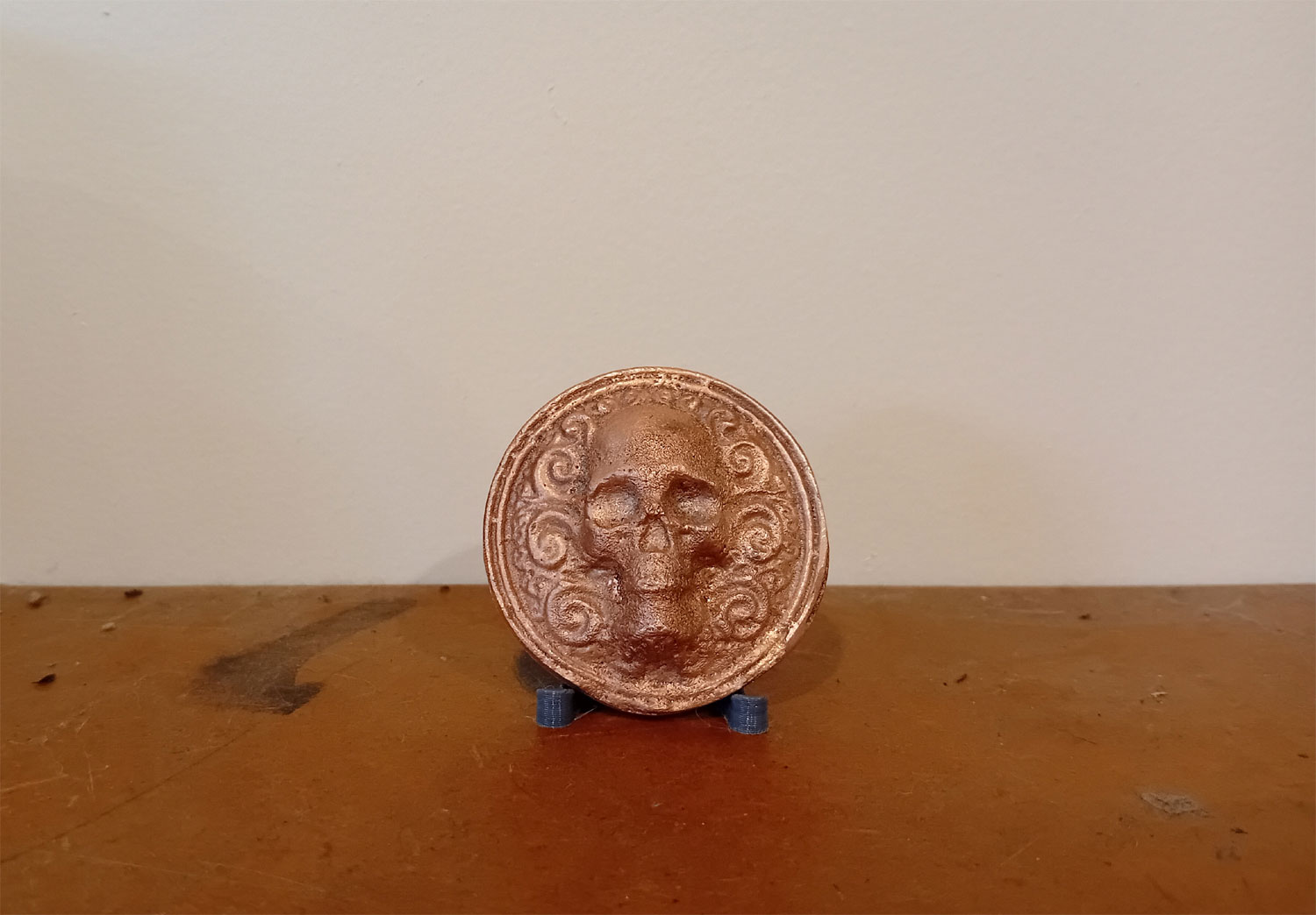 Aztec Inspired copper skull Bullion coin 100 grams (image for) Aztec Inspired copper skull Bullion coin 100 grams
