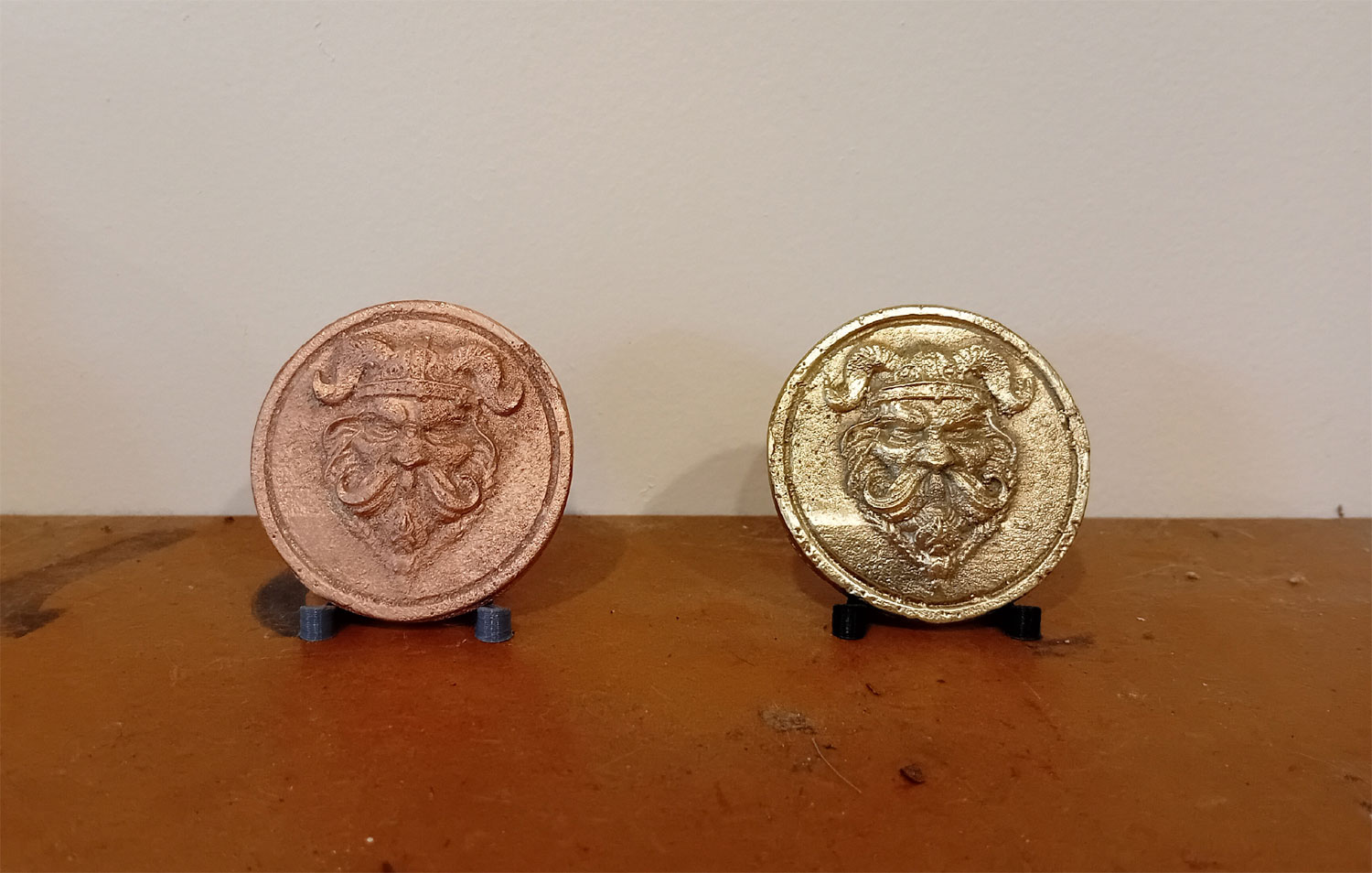 Viking inspired Copper Billion Coin 2 Troy Ounce (image for) Viking inspired Copper Billion Coin 2 Troy Ounce